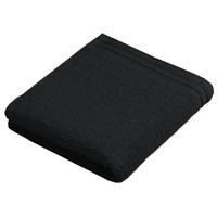 RUČNÍK PRO HOSTY, 30/50 cm, černá - černá, Basics, textil (30/50cm) - Vossen