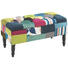 SITZBANK in Multicolor - Dunkelbraun/Multicolor, LIFESTYLE, Holz/Textil (80/40/40cm) SITZBANK in Multicolor - Dunkelbraun/Multicolor, LIFESTYLE, Holz/Textil (80/40/40cm)