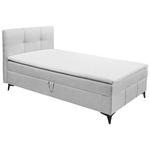 BOXBETT 120/200 cm  in Hellgrau  - Hellgrau, Basics, Holzwerkstoff/Textil (120/200cm) - Xora