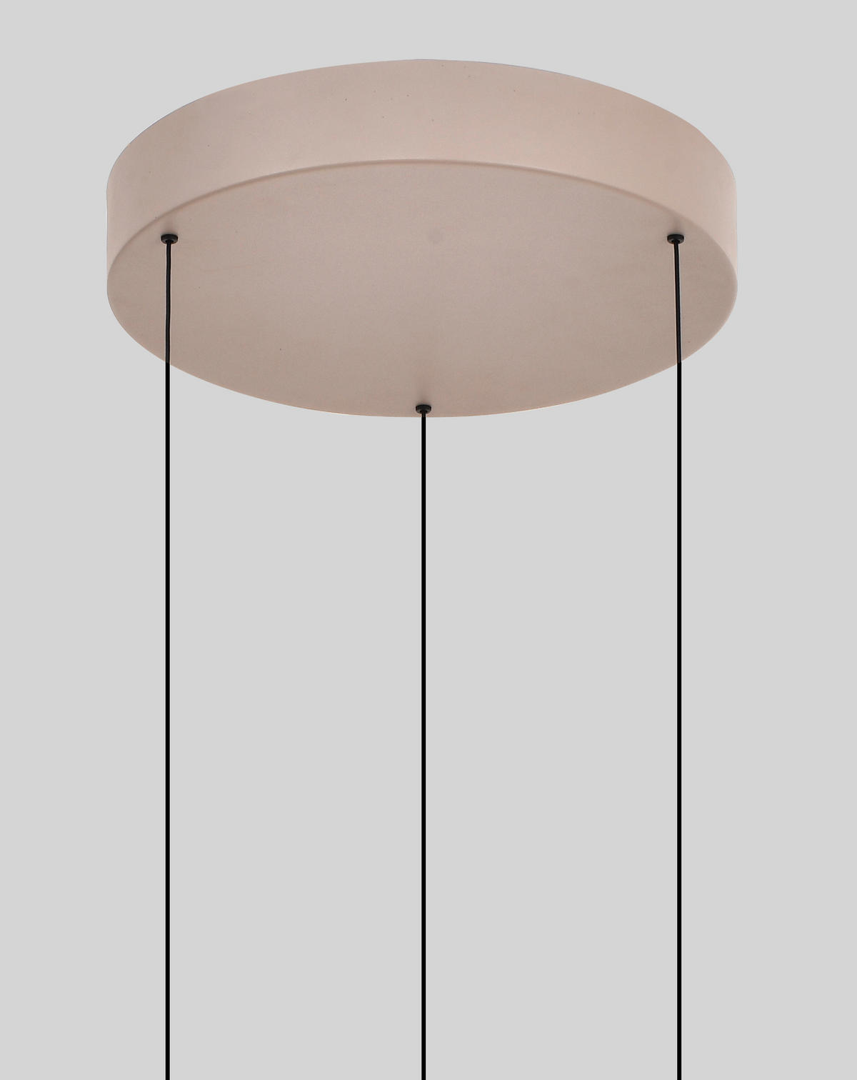 LED-HÄNGELEUCHTE Valensole 42,5/150/42,5 cm  - Sandfarben, Design, Metall (42,5/150/42,5cm)