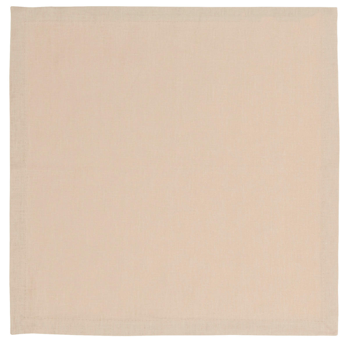 SERVIETTE  40/40 cm   - Beige, Basics, Textil (40/40cm) - Novel