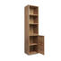 REGALELEMENT Eichefarben - Eichefarben/Silberfarben, Basics, Holzwerkstoff/Kunststoff (45/191/37cm) - Carryhome REGALELEMENT Eichefarben - Eichefarben/Silberfarben, Basics, Holzwerkstoff/Kunststoff (45/191/37cm) - Carryhome