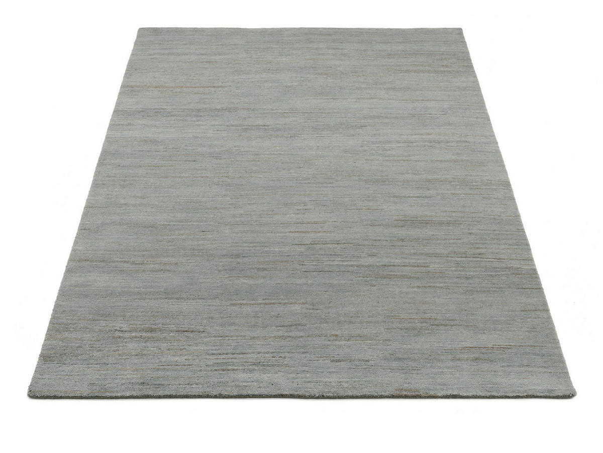 WOLLTEPPICH 170/240 cm Silberfarben  - Silberfarben, Natur, Textil (170/240cm) - Cazaris
