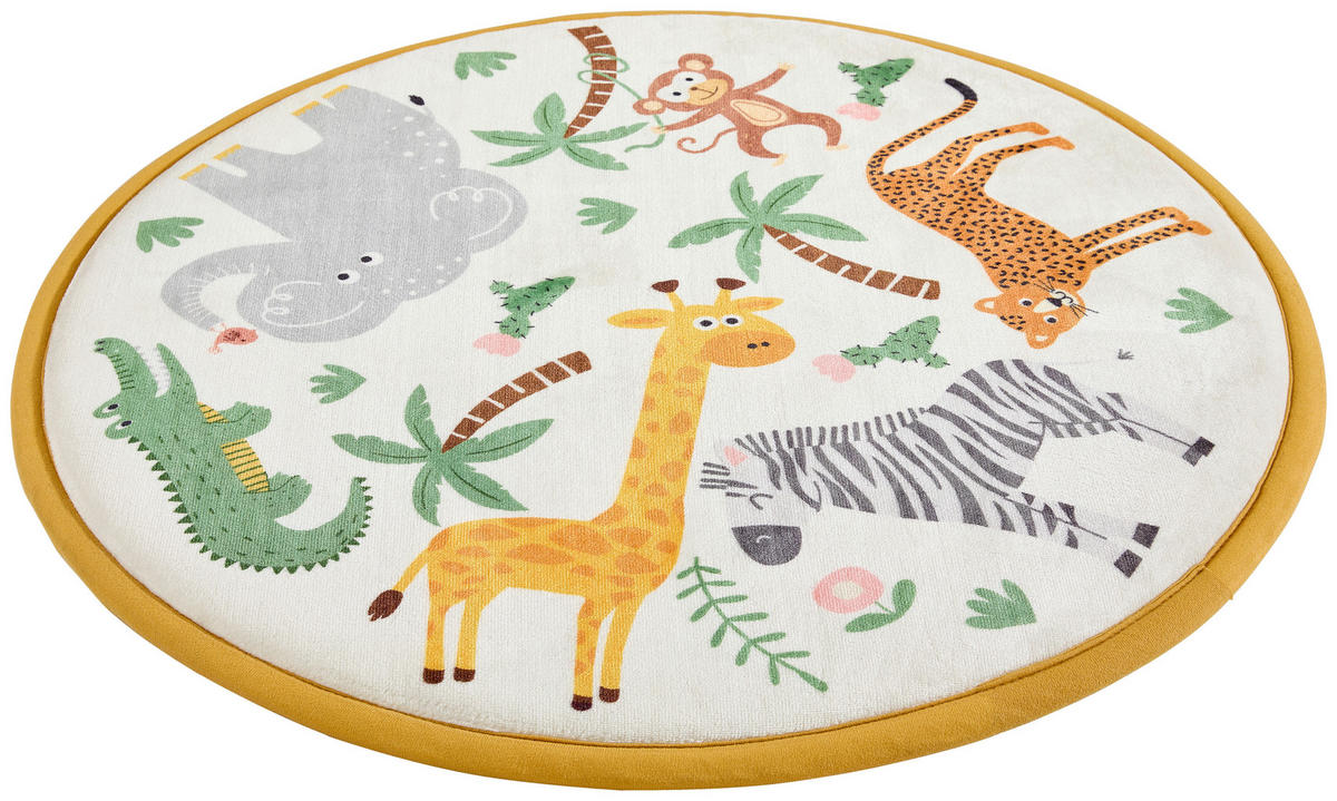 KINDERTEPPICH 100 cm Tier  - Multicolor, Trend, Textil (100cm) - Ben'n'jen