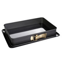 SPRINGFORM 42,5/29,5/7,5 cm  - Anthrazit, KONVENTIONELL, Metall (42,5/29,5/7,5cm) - Zenker