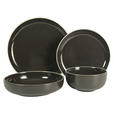 KOMBISERVICE Bastia mocha 16-teilig  - Mokka, Trend, Keramik - Novel