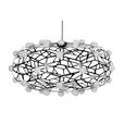 LED-HÄNGELEUCHTE Knoxville 61/150 cm   - Schwarz, Design, Kunststoff/Metall (61/150cm) - Dieter Knoll