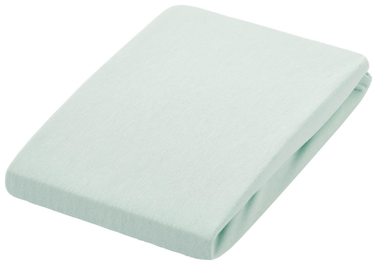 KINDERSPANNLEINTUCH 60-70/120-140 cm   - Grün, Basics, Textil (60-70/120-140cm) - Patinio