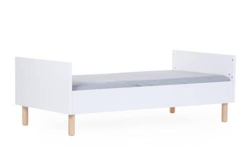 GITTERBETT Wonder White 2in1 145/90/75 cm - Naturfarben/Weiß, KONVENTIONELL, Holzwerkstoff/Kunststoff (145/90/75cm) - Childhome