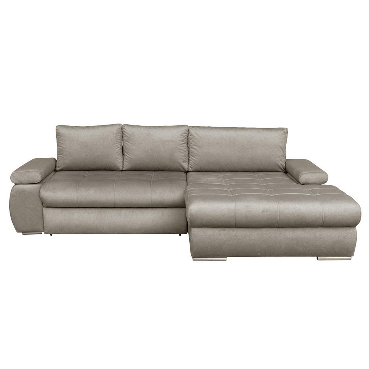 Colțar, bej - bej, Design (295/90/177cm) - Carryhome