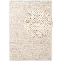 WOLLTEPPICH 160/230 cm Lyon Braun, Creme rechteckig  - Creme/Braun, Basics, Textil (160/230cm) - Elle Decoration