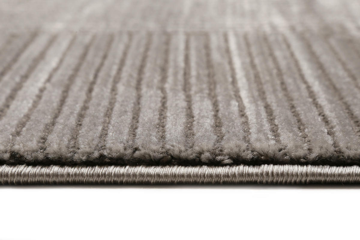WEBTEPPICH 133/200 cm Velvet Groove Taupe  - Taupe, KONVENTIONELL, Textil (133/200cm) - Esprit
