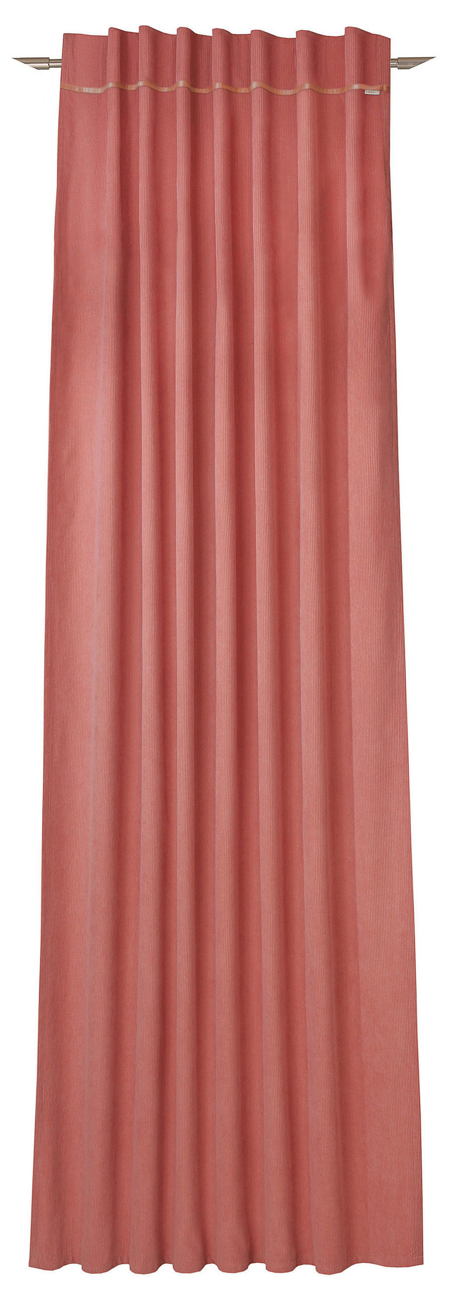 VORHANGSCHAL  blickdicht   130/250 cm  - Orange, Design, Textil (130/250cm) - Esprit