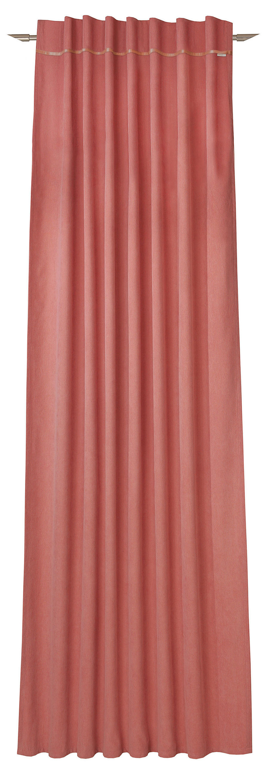 VORHANGSCHAL  blickdicht   130/250 cm  - Orange, Design, Textil (130/250cm) - Esprit
