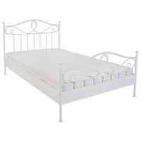 BETT 120/200 cm Weiß  - Weiß, KONVENTIONELL, Metall (120/200cm) - Hasena