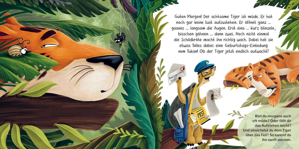 BUCH Der achtsame Tiger 2: So ein Kuddelmuddel!  - Multicolor, Basics, Papier (20/20/1,2cm)