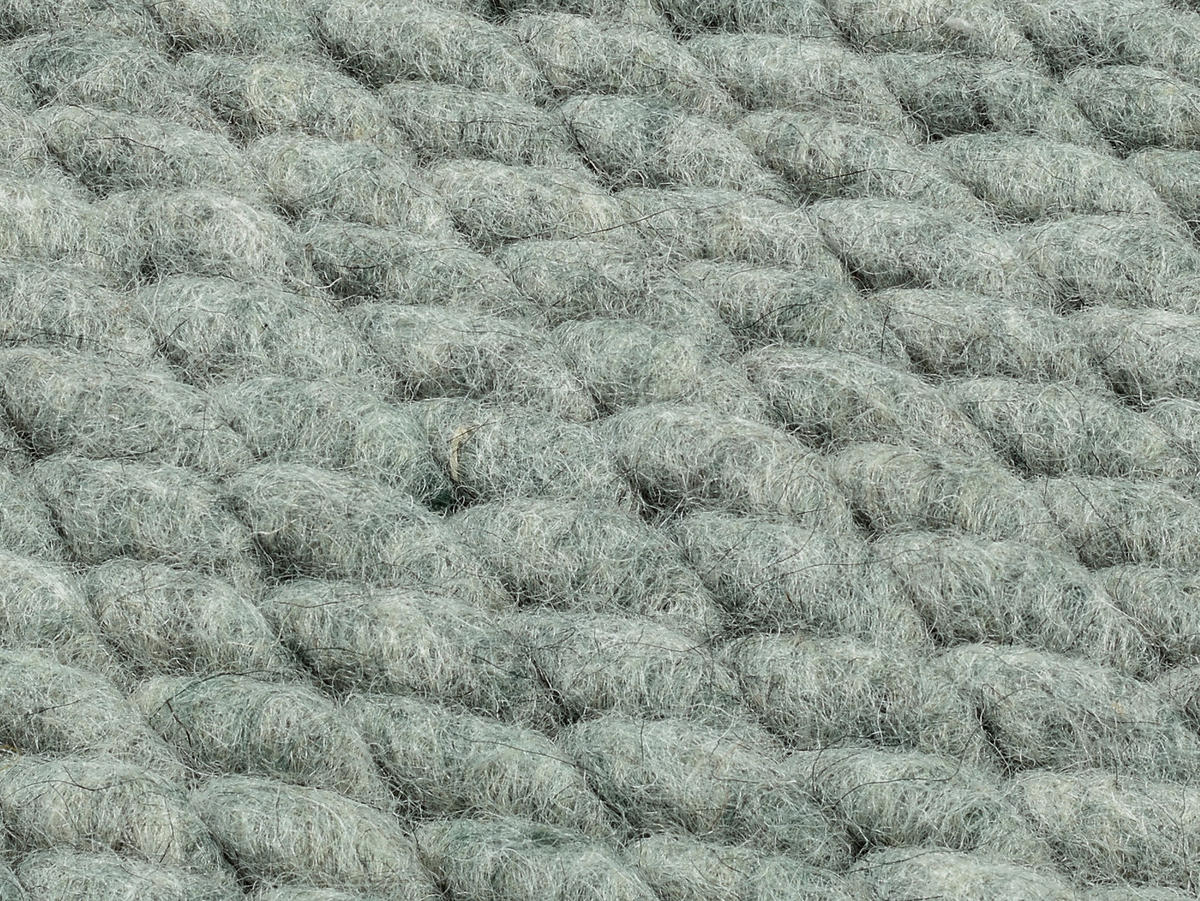 HANDWEBTEPPICH 130/190 cm Grün  - Grün, Basics, Textil (130/190cm) - Linea Natura