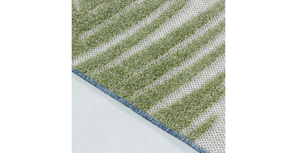 FLACHWEBETEPPICH 140/200 cm Bahama Grün  - Grün, Design, Textil (140/200cm) - Novel