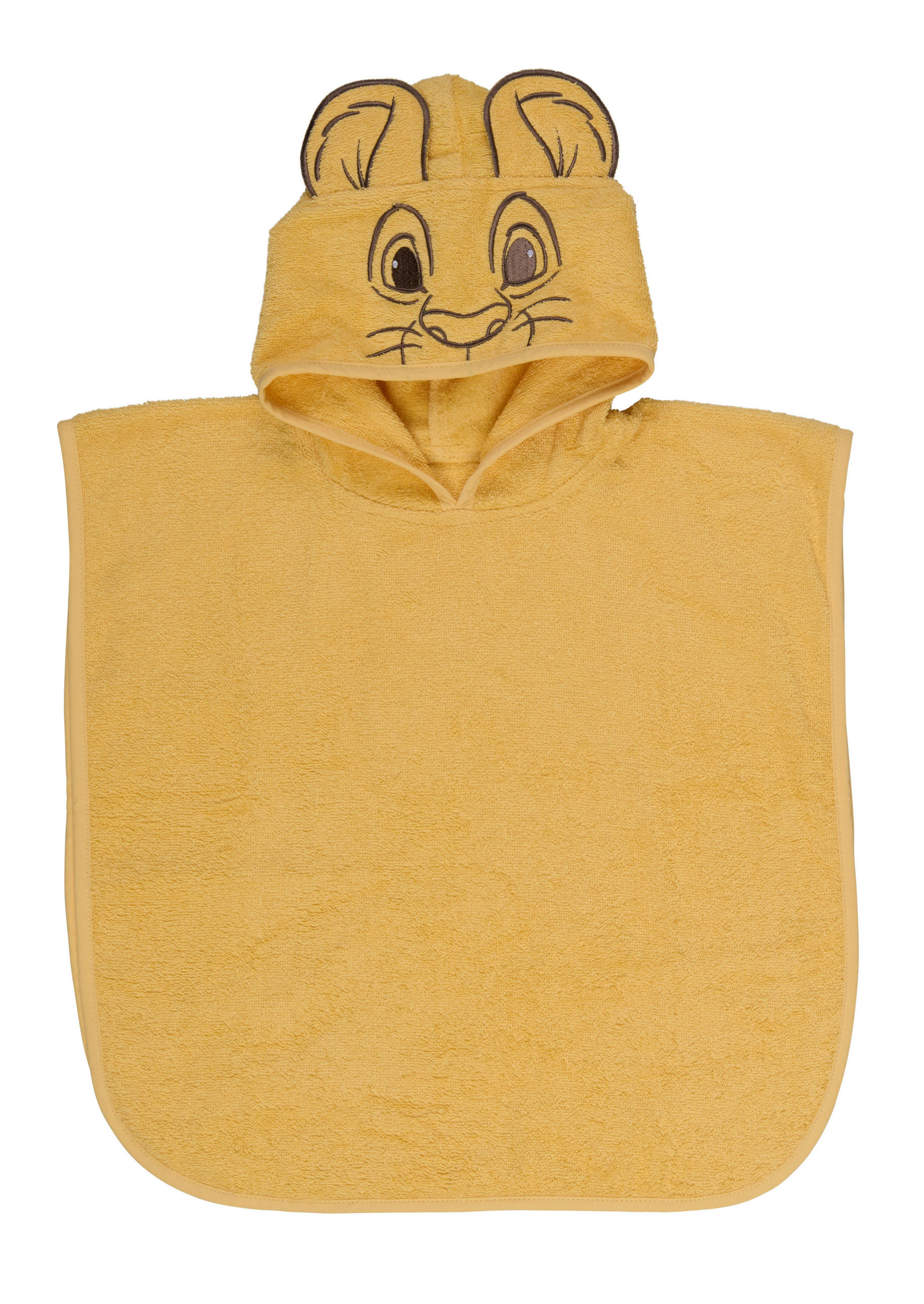Disney Poncho König der Löwen Gelb 50x50 cm