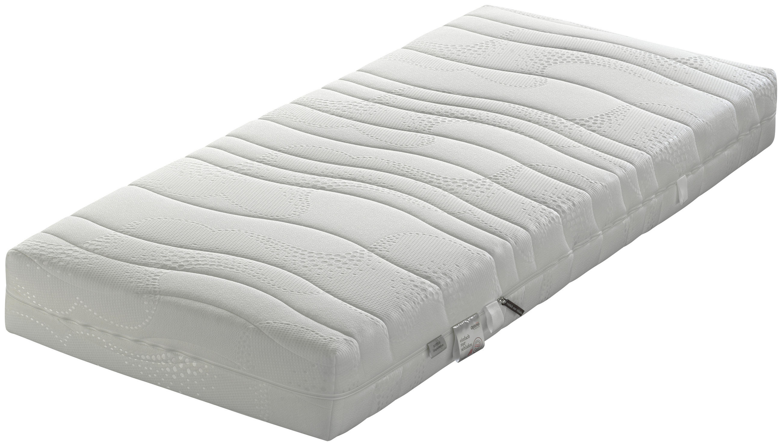 VZMETNICA 180/200 cm  - bela, Basics, tekstil (180/200cm) - Optimo