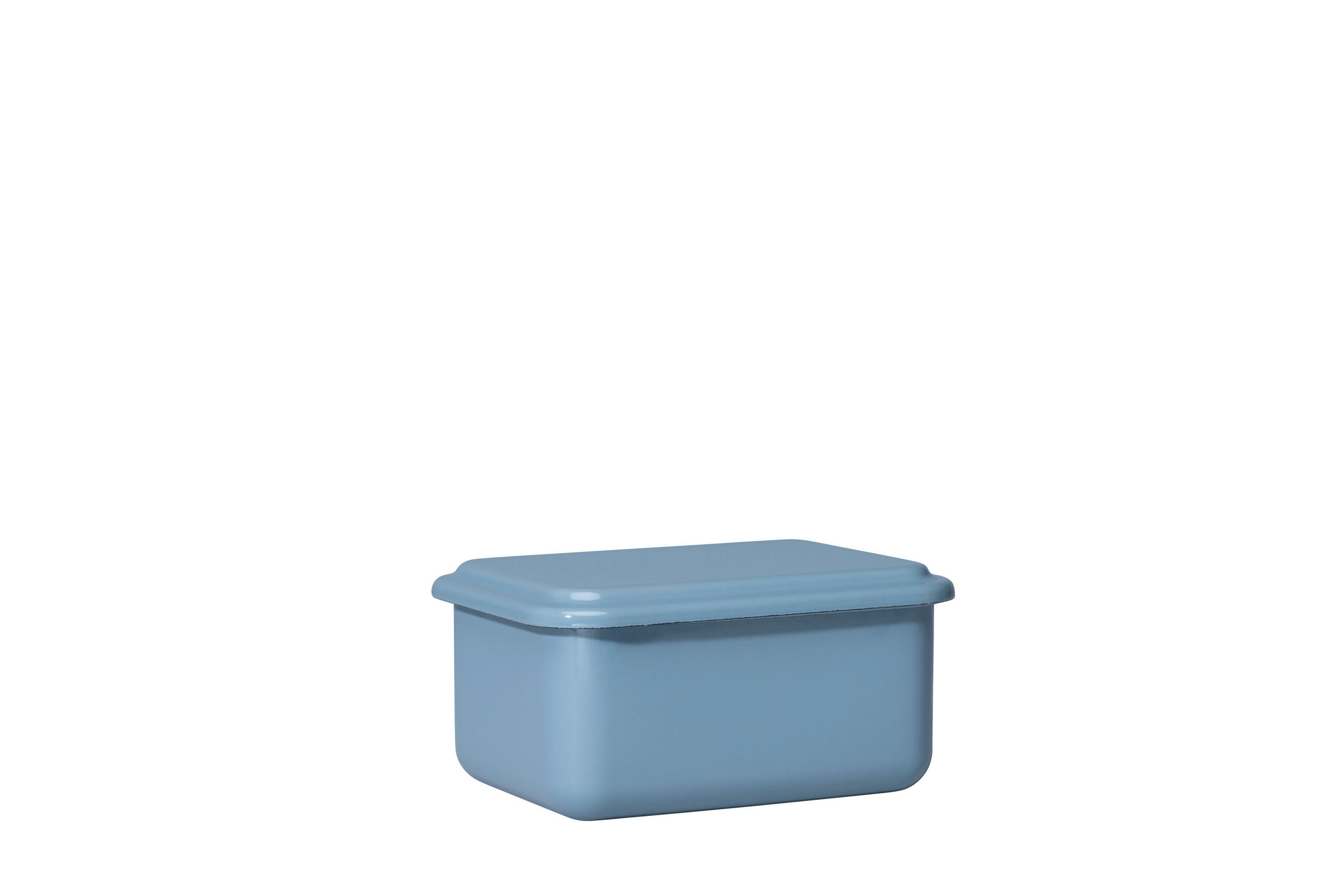 FRISCHHALTEDOSE 0,8 l  - Blau, Basics, Metall (15,70/11,70/7,70cm) - Riess
