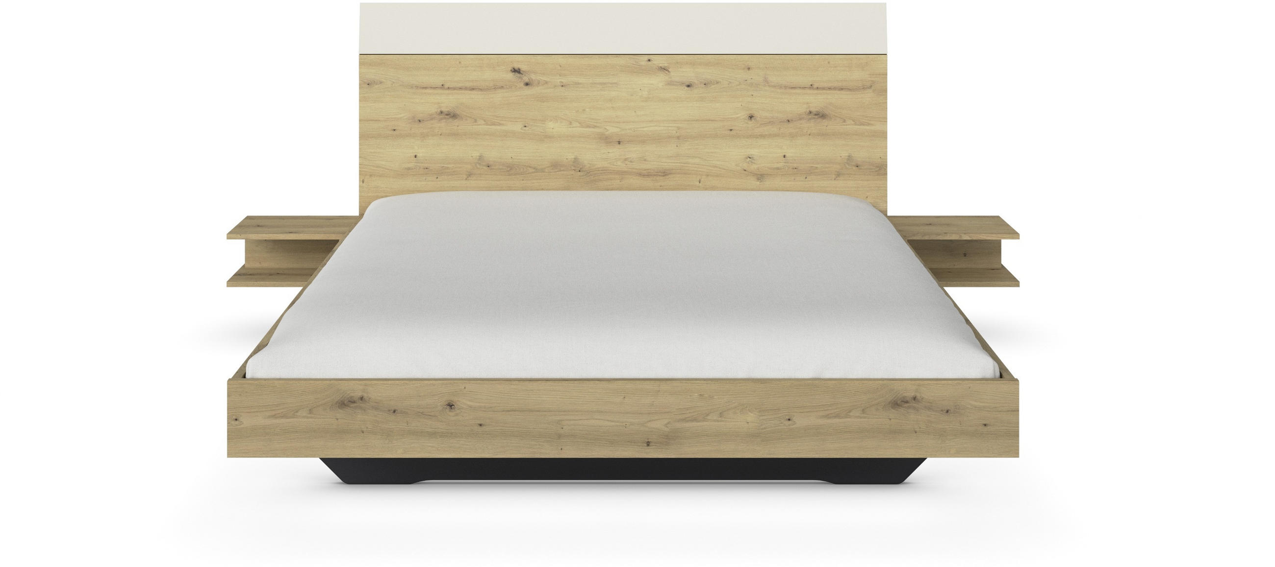 BETTANLAGE - Champagner/Dunkelgrau, Design, Metall (160/200cm) - Boxxx