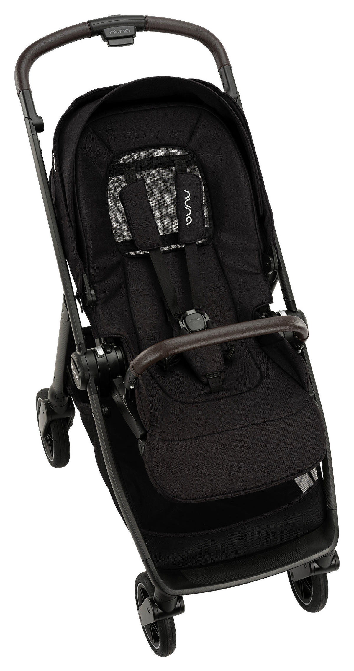 KINDERWAGEN Swiv  - Schwarz, Basics, Textil/Metall (94/54/103cm) - Nuna