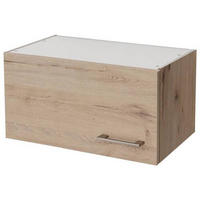 KÜCHENOBERSCHRANK 60/32/32 cm  in Eiche San Remo  - Edelstahlfarben/Eiche San Remo, MODERN, Holzwerkstoff/Metall (60/32/32cm) - FlexWell