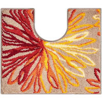WC-VORLEGER Orange 50/60 cm  - Orange, Design, Kunststoff/Textil (50/60cm) - Grund
