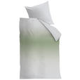 BETTWÄSCHE Nadea Satin 160/210 cm  - Grün, Basics, Textil (160/210cm) - Novel