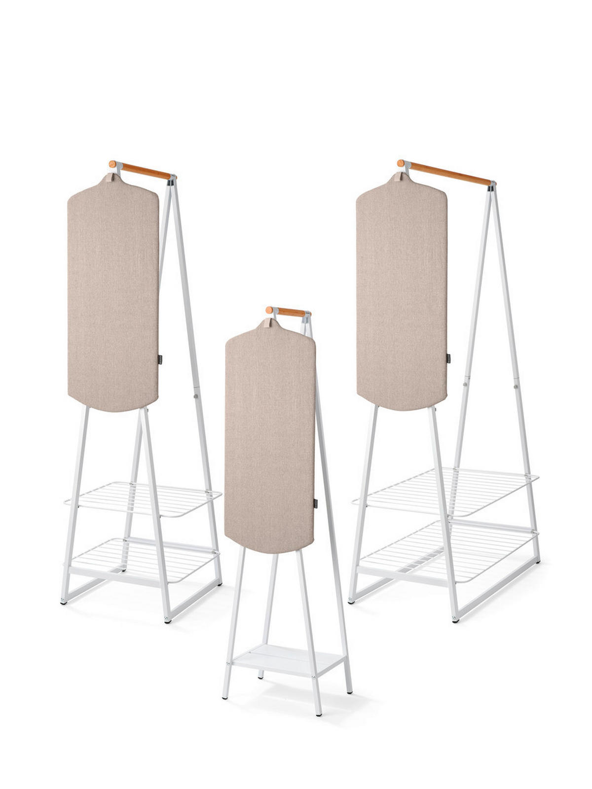 PODLOGA ZA PEGLANJE ZA VRATA - siva, Osnovno, tekstil (42/97/1,8cm) - Brabantia