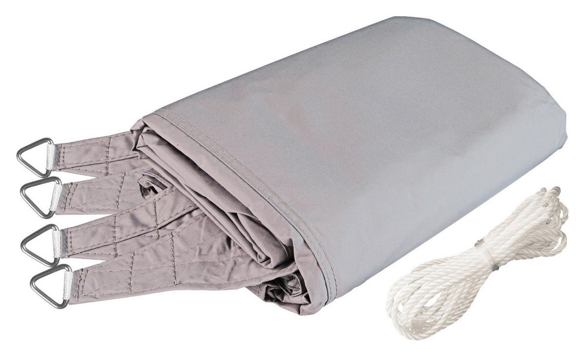 GARTENSONNENSEGEL  400/500 cm  - Creme, Basics (400/500cm)