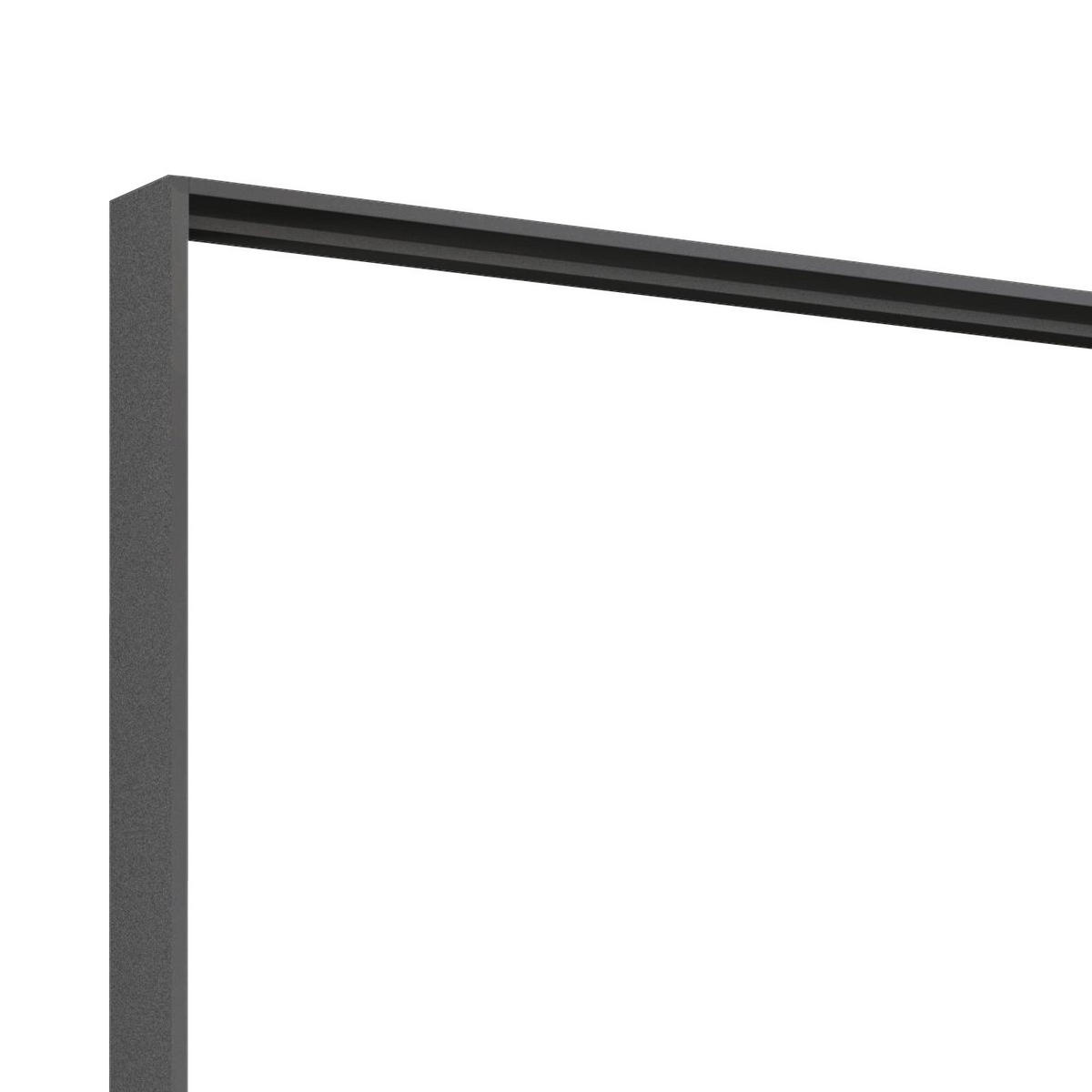PASSEPARTOUTRAHMEN 368/233/64 cm Grau  - Grau, MODERN, Holzwerkstoff (368/233/64cm) - Luca Bessoni