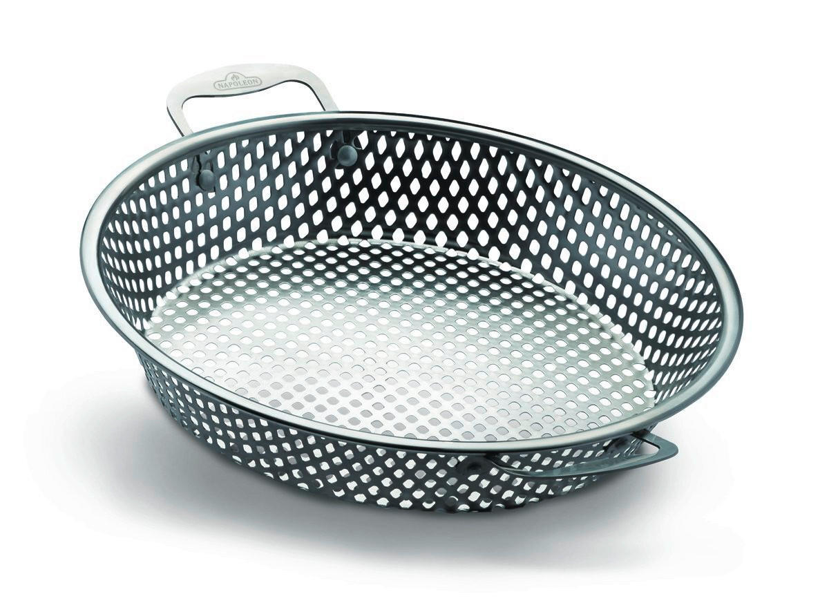 KOŠARA ZA ROŠTILJ - boje oplemenjenog čelika, Basics, metal (30/5cm) - Napoleon