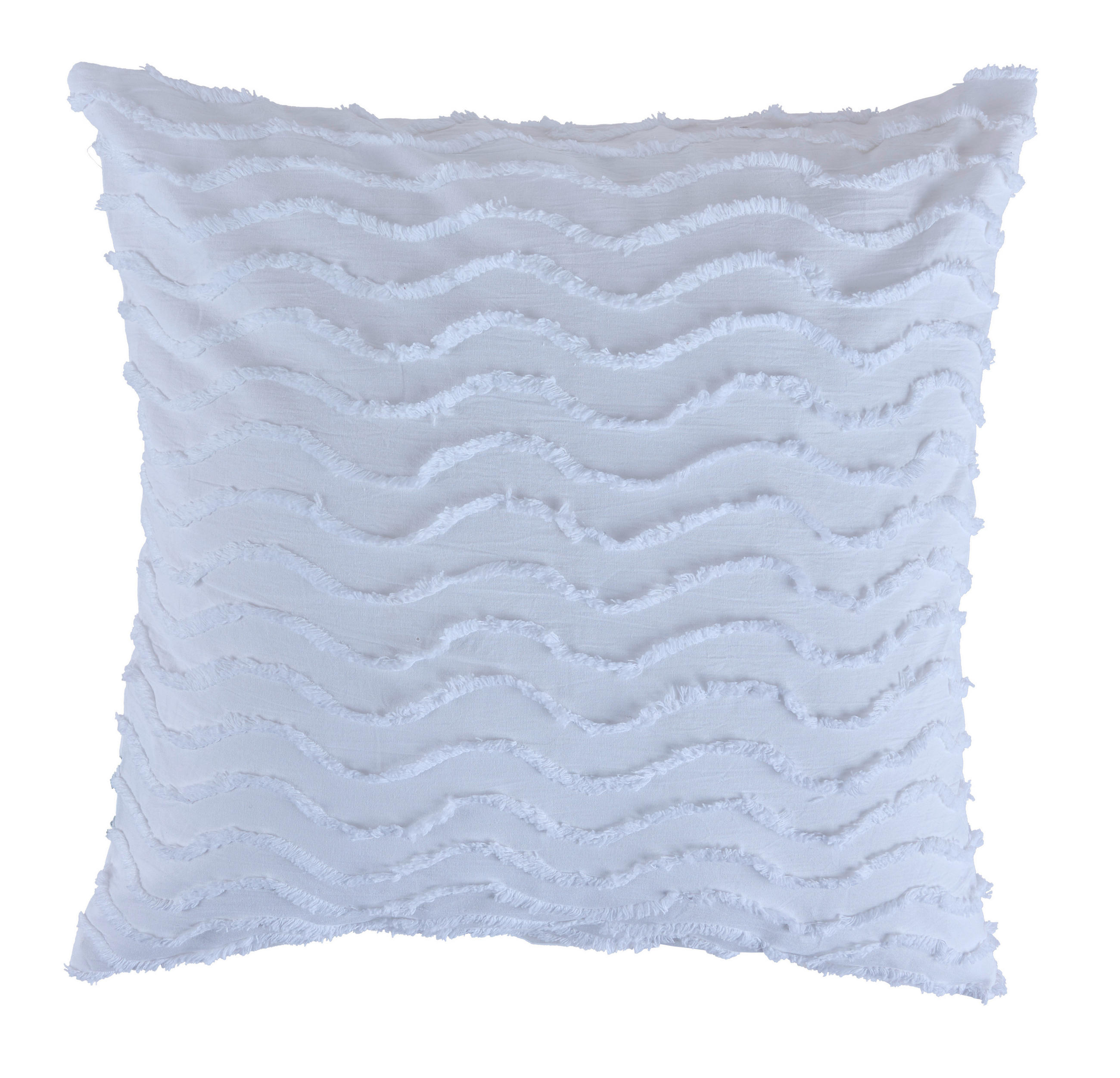 DEKORATIVNA JASTUČNICA 45/45 cm - bela, Trendi, tekstil (45/45cm) - Esposa