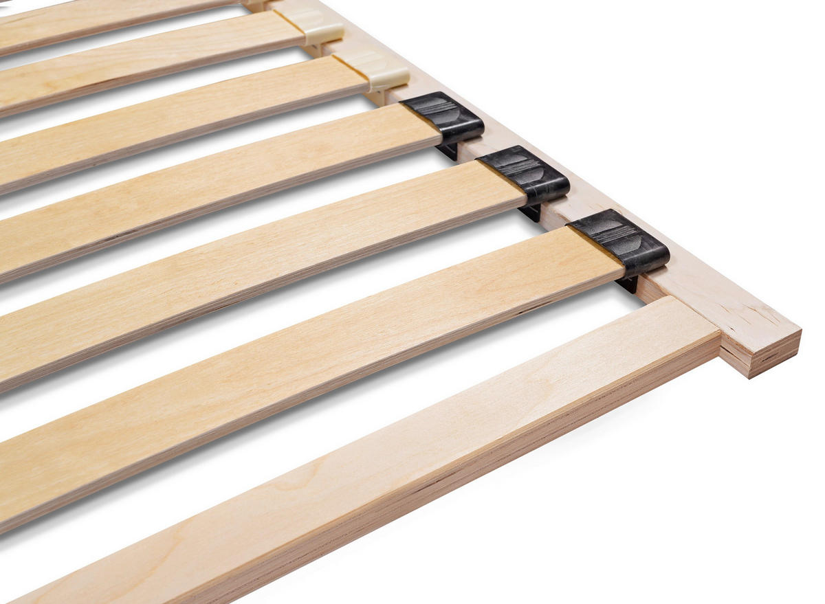 LATTENROST BASIC FRAME SLIM 28 NV, 90/190 cm, Kernbirke  - Birkefarben/Erlefarben, Basics, Naturmaterialien/Holz (90/190cm) - MID.YOU