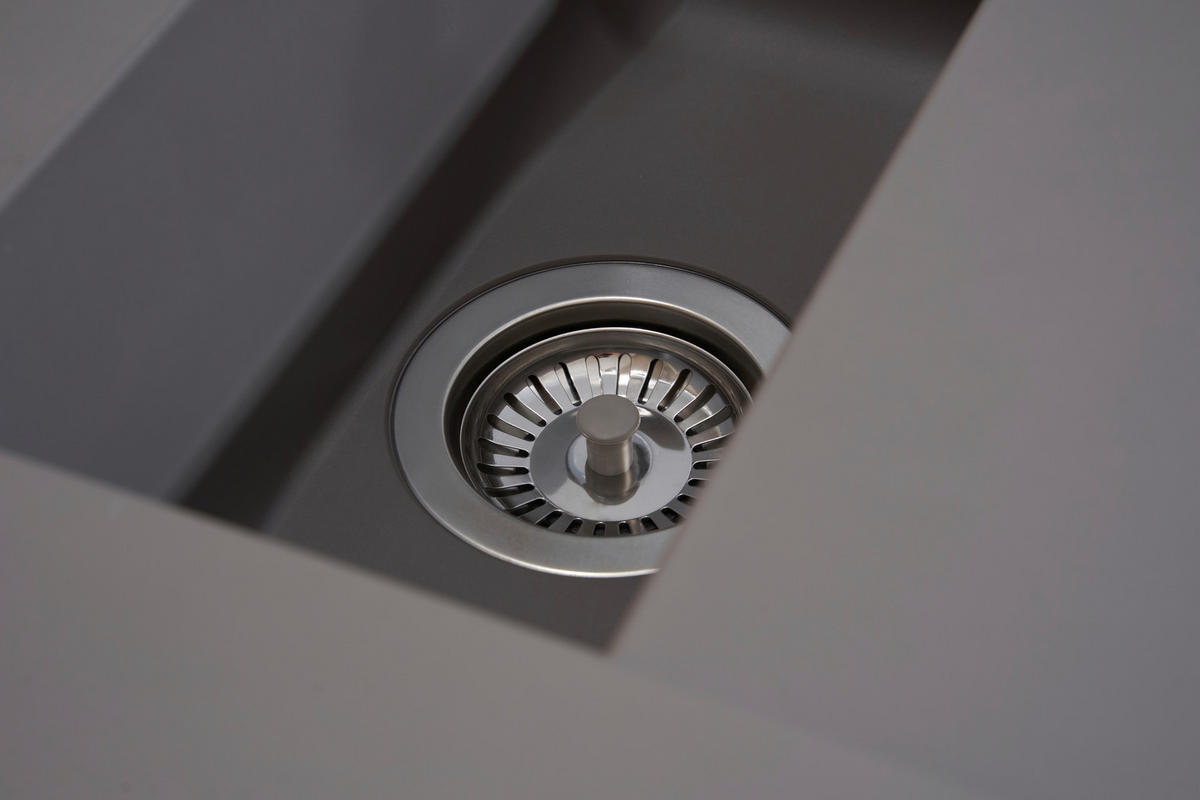 SPÜLE 1712DENVER100X50G  - Grau, Trend, Glas/Kunststoff (100/20/50cm) - Respekta