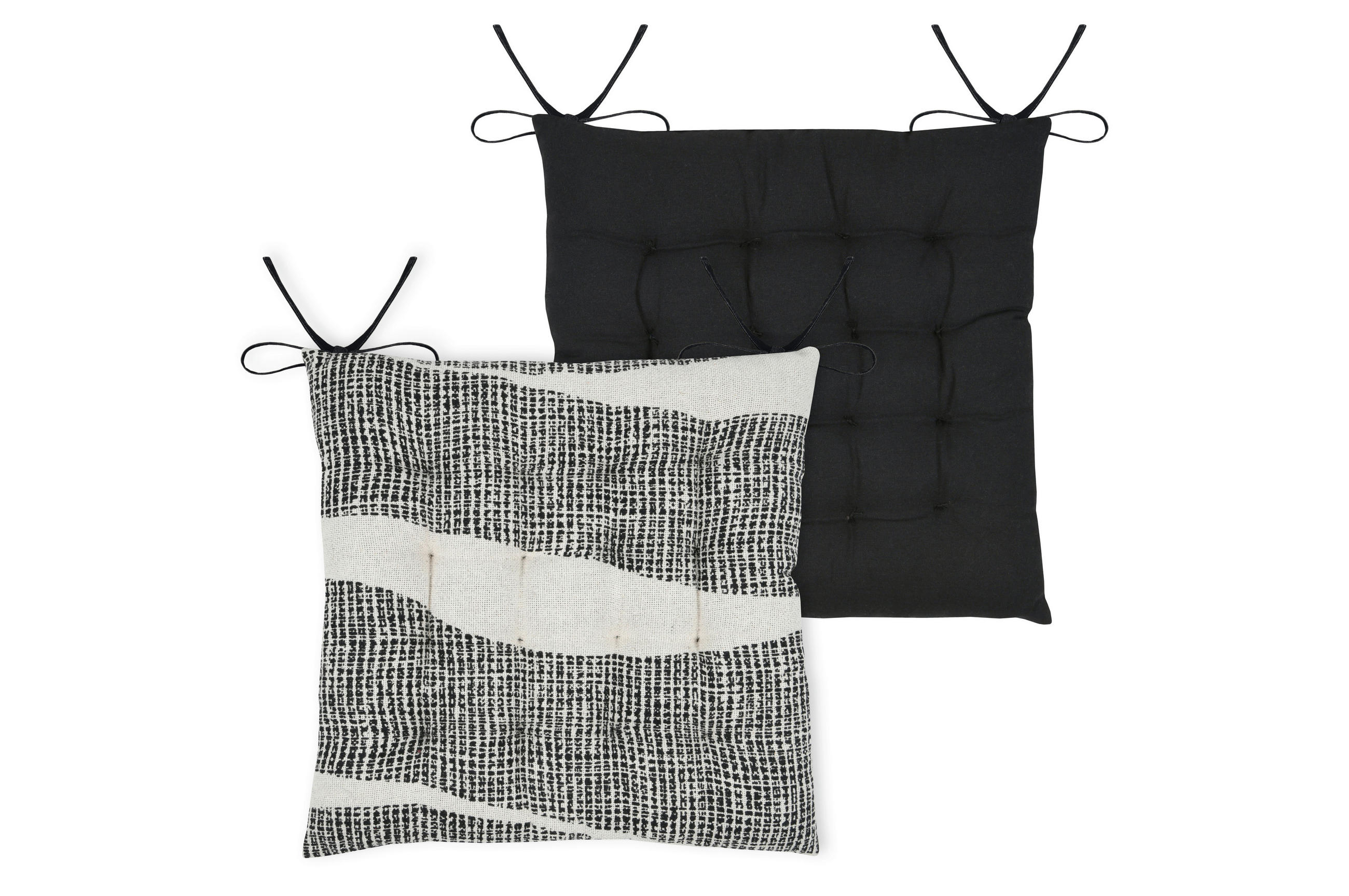 JASTUK ZA STOLICU PETER - antracit, Konvencionalno, tekstil (38/38cm)