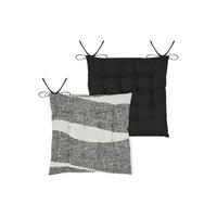 JASTUK ZA STOLICU    PETER  - antracit, Konvencionalno, tekstil (38/38cm)