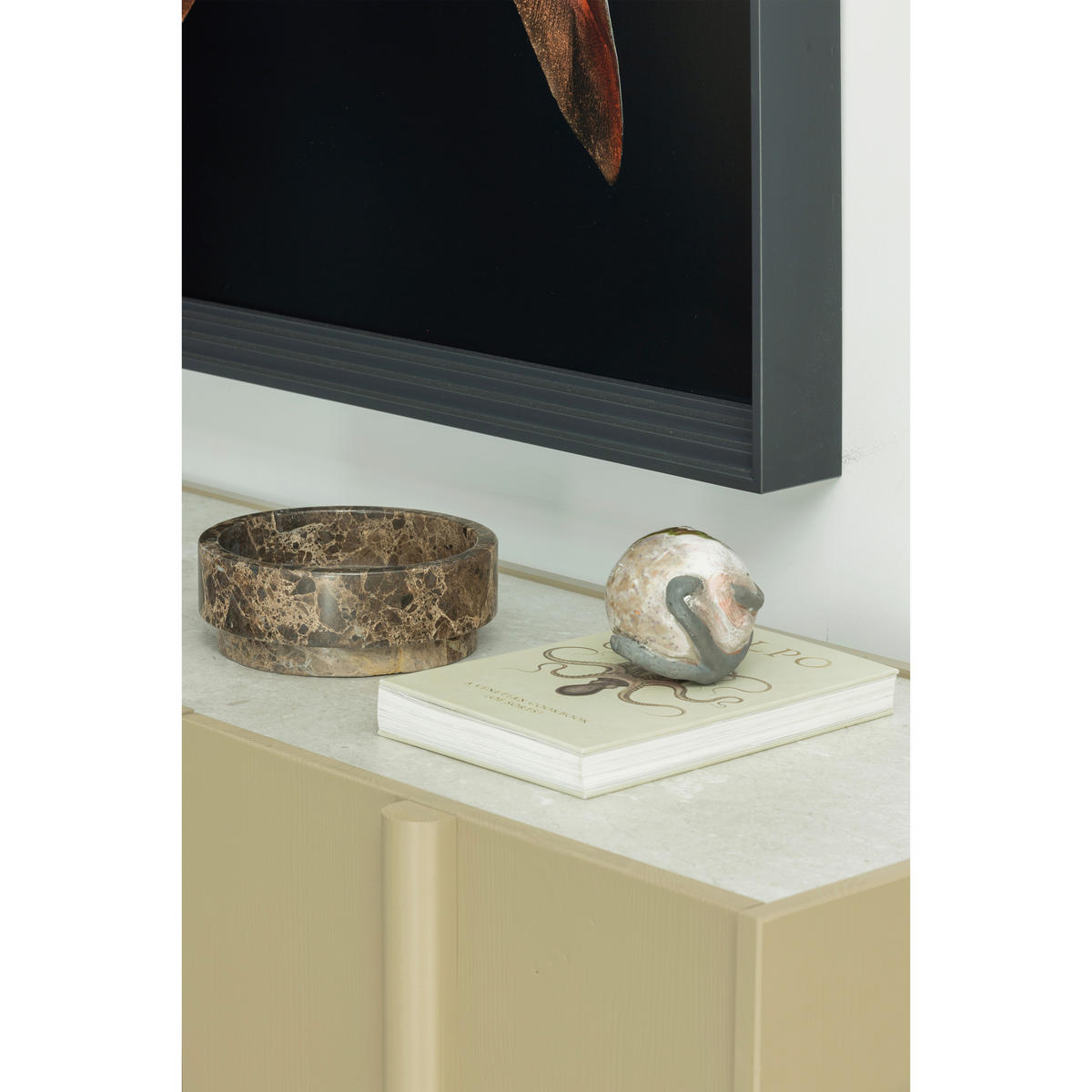 SIDEBOARD Basu  in 200/85/46 cm  - Schlammfarben, Design, Holz (200/85/46cm) - Livetastic