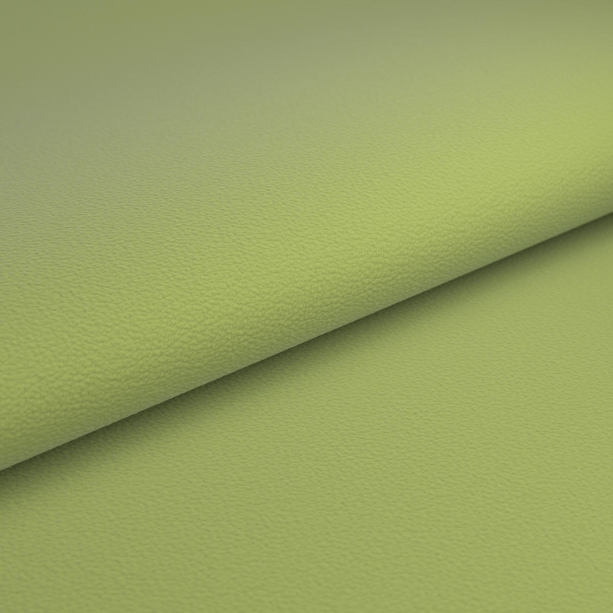 DREHSTUHL Lederlook Grau, Grün, Weiß  - Weiß/Grau, MODERN, Kunststoff/Textil (70/103-115/70cm)