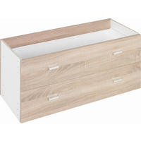 INSERȚIE DE SERTARE in culoare lemn stejar  - culoare lemn stejar, Design, material pe bază de lemn (74/35/33cm)