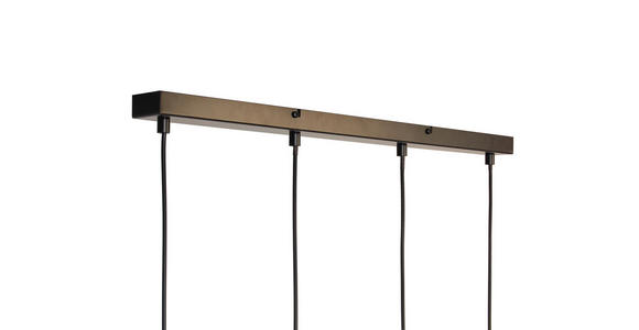 HÄNGELEUCHTE 65/9/120 cm  - Schwarz, Trend, Metall (65/9/120cm) - Novel