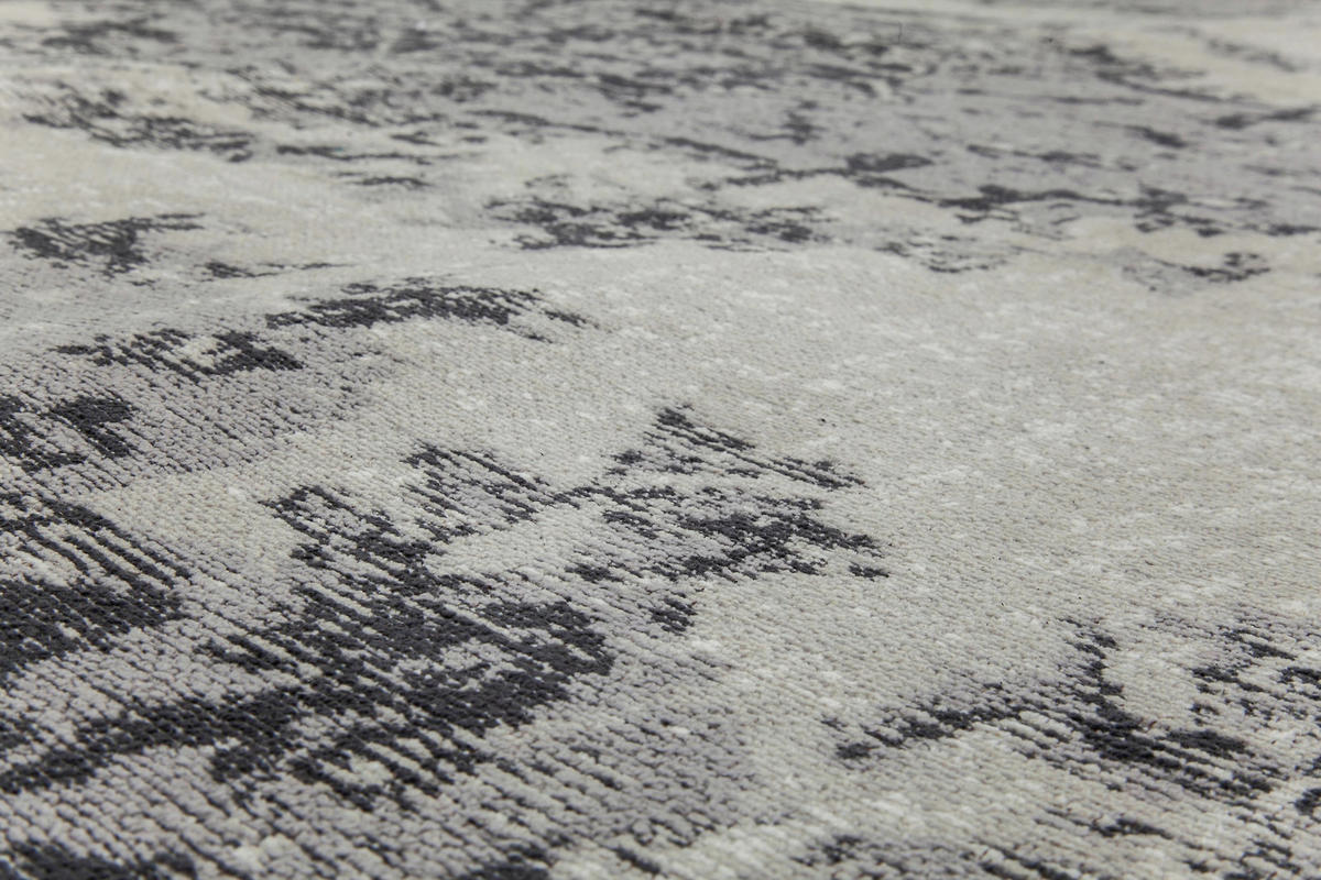 WEBTEPPICH 240/170 cm Grau, Dunkelgrau  - Dunkelgrau/Grau, Design, Textil (240/170cm) - Kare-Design