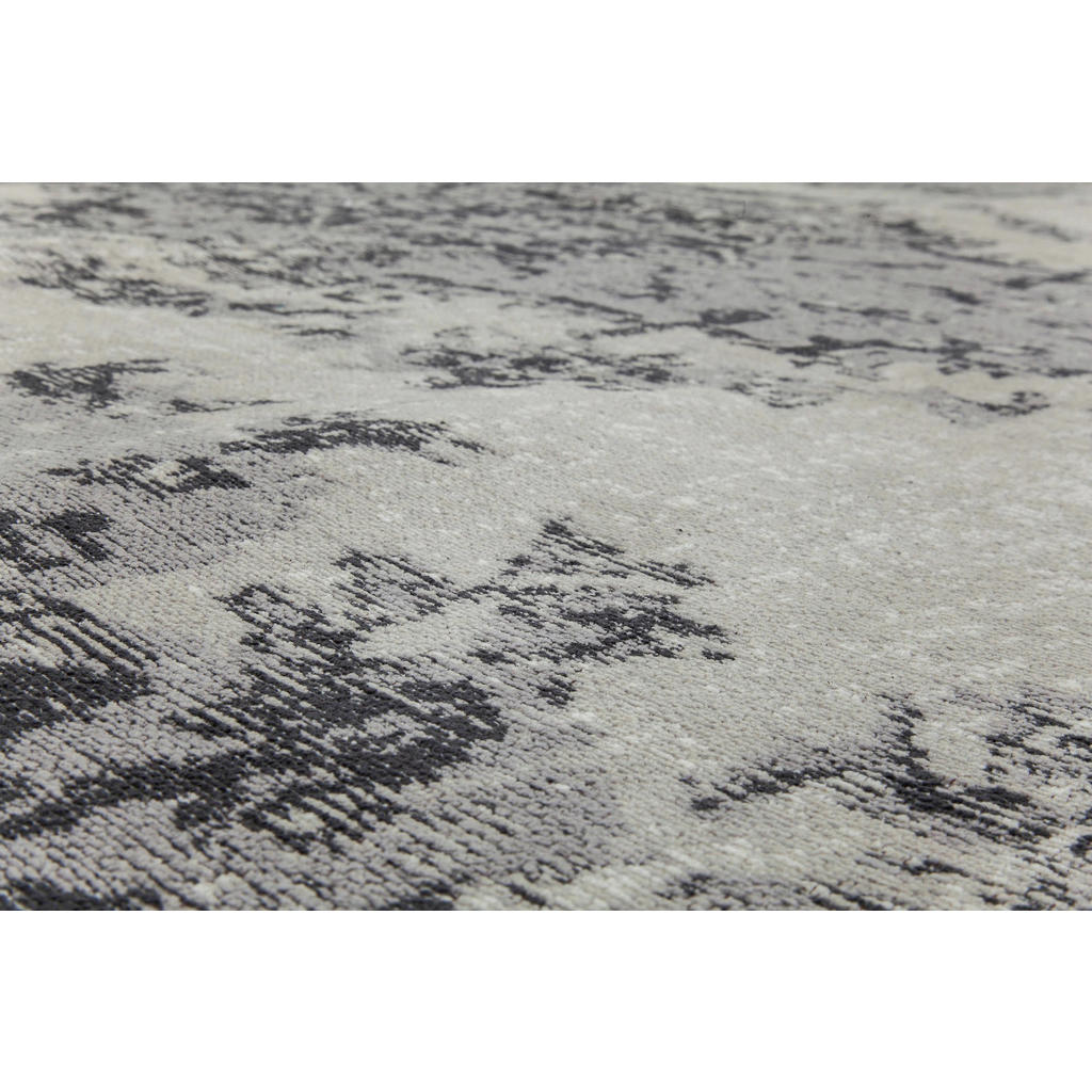 Thumbnail - Kare-Design Webteppich, Grau, Dunkelgrau, Textil, rechteckig, 240x170 cm, für Fußbodenheizung geeignet, Teppiche & Böden...