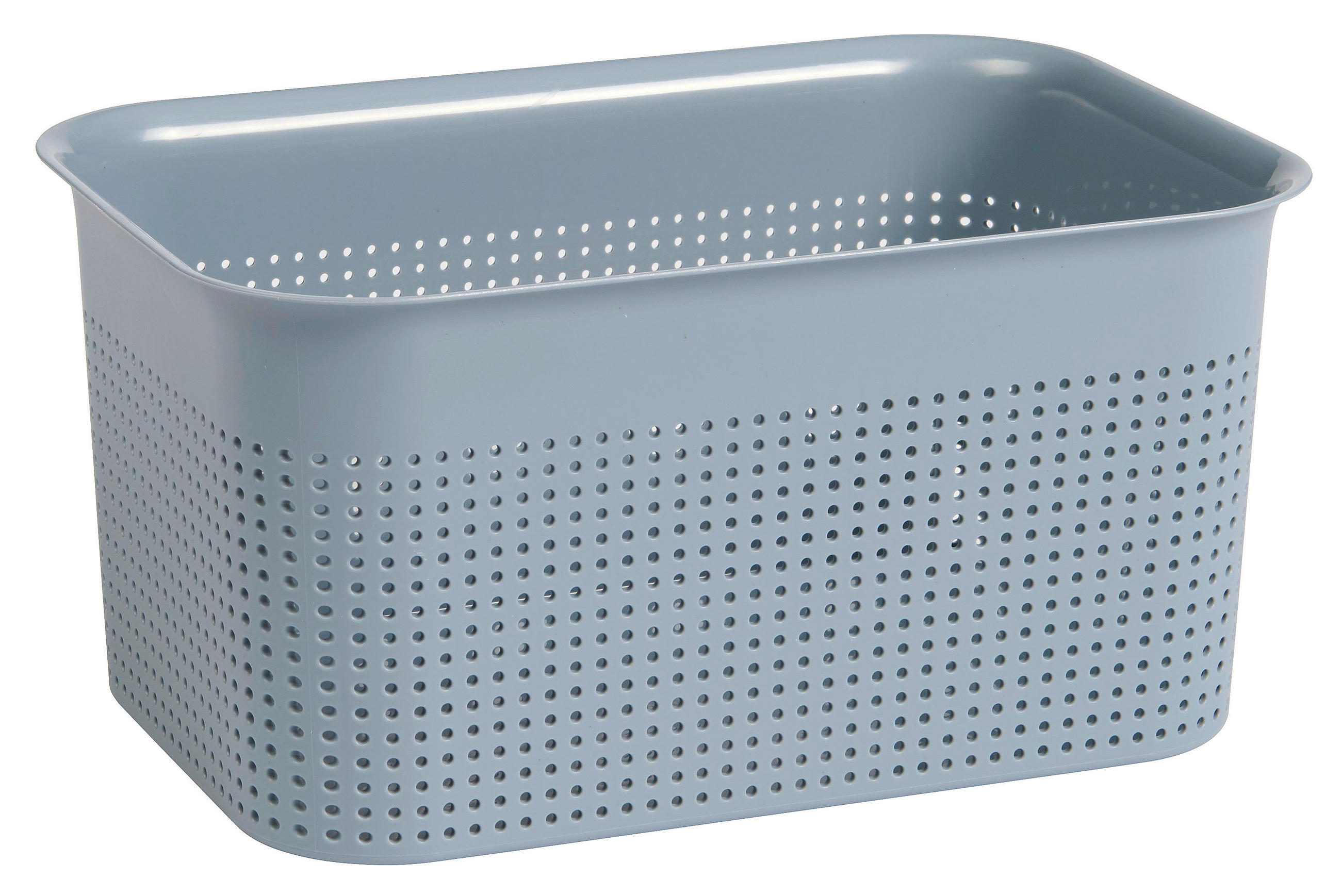 BOX     - Pastellblau, KONVENTIONELL, Kunststoff (18/13/26,2cm) - Rotho