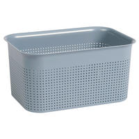 BOX     - Pastellblau, KONVENTIONELL, Kunststoff (18/13/26,2cm) - Rotho