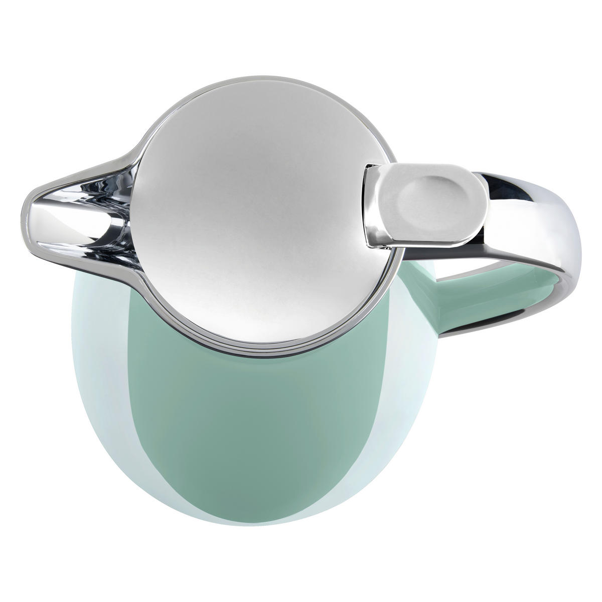 ISOLIERKANNE CAMPO 1,0 L  - Pastellgrün/Mintgrün, Basics, Metall (15/15/25,5cm) - Emsa