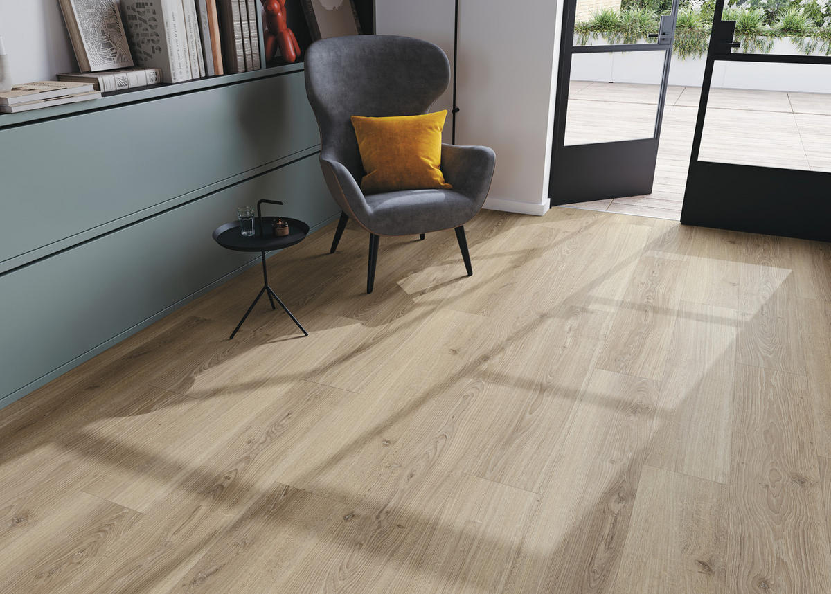 LAMINATBODEN Laminat Basic 600  per  m² - Basics (128,5/24,3/0,8cm) - Parador
