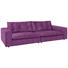 SOFA in Textil Violett - Violett/Schwarz, Design, Kunststoff/Textil (290/87/122cm) - Ambiente SOFA in Textil Violett - Violett/Schwarz, Design, Kunststoff/Textil (290/87/122cm) - Ambiente
